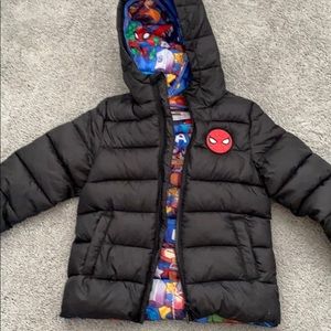 Spider-Man puffer jacket 4T